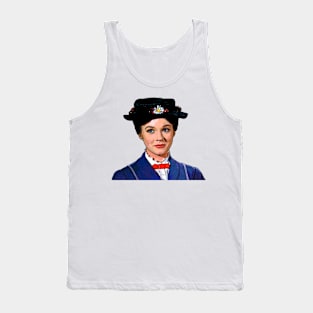 Miss Poppins Cartoon Tank Top